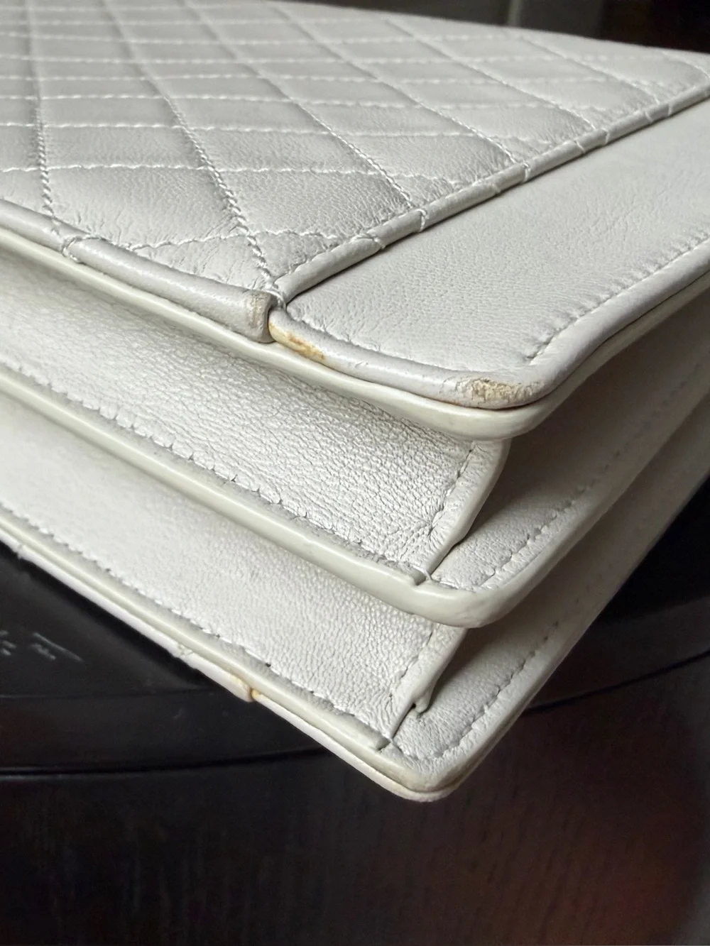 YSL Gaby satchel in crème- authentic